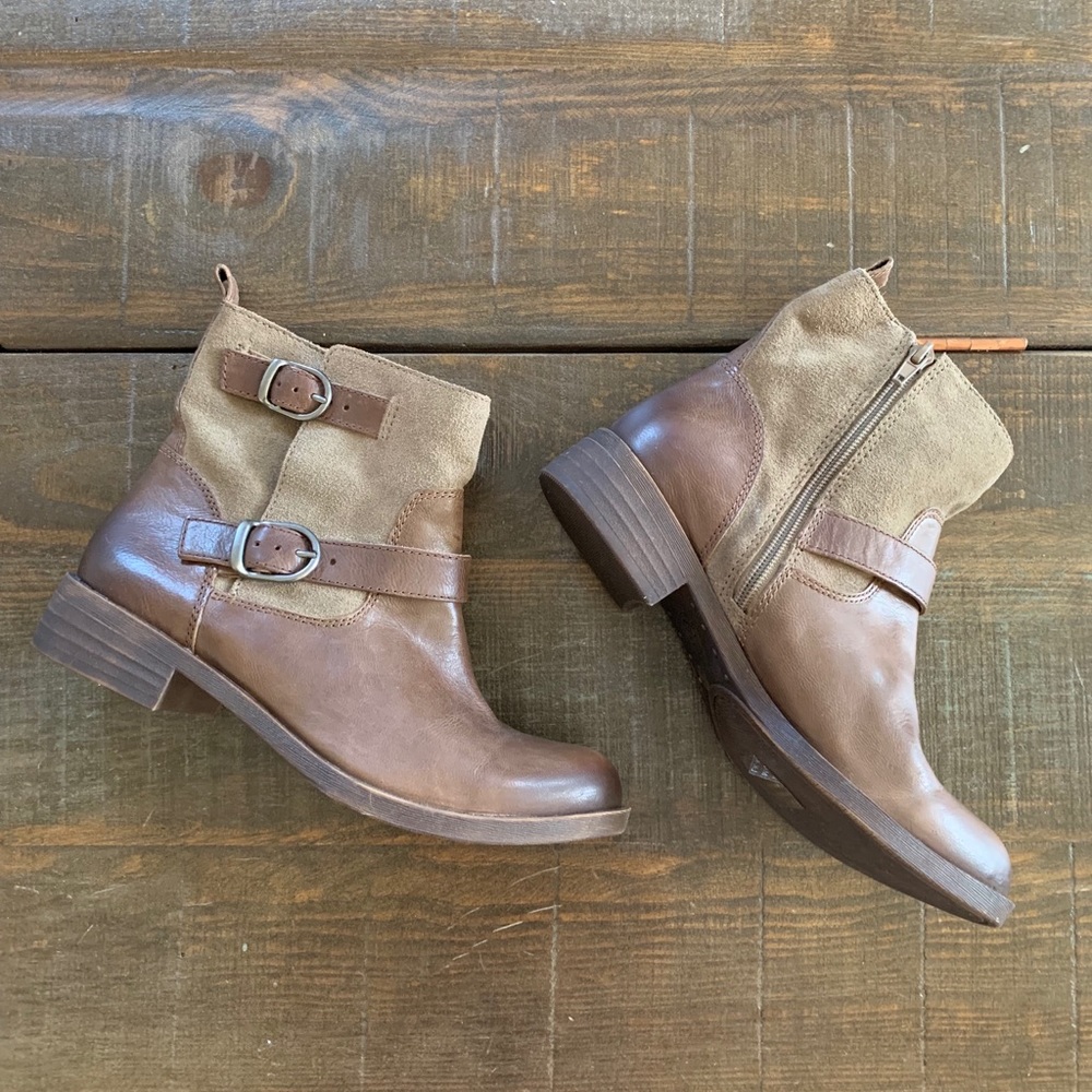 Lucky Brand Leather Booties